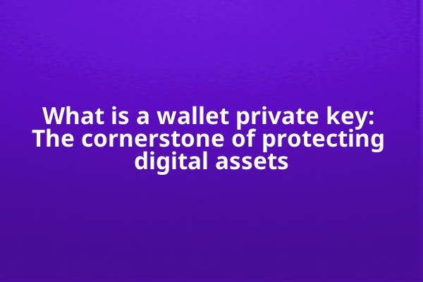 What is a wallet private key: The cornerstone of protecting digital assets