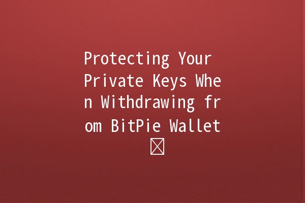 Protecting Your Private Keys When Withdrawing from BitPie Wallet 🛡️🔑