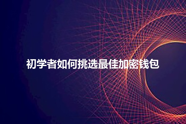 初学者如何挑选最佳加密钱包🪙💻