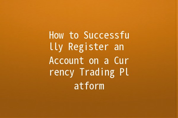 How to Successfully Register an Account on a Currency Trading Platform 💱💻