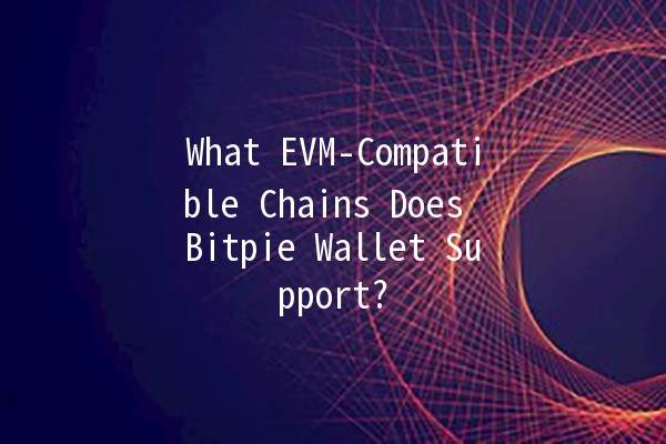 What EVM-Compatible Chains Does Bitpie Wallet Support? 🌐💰