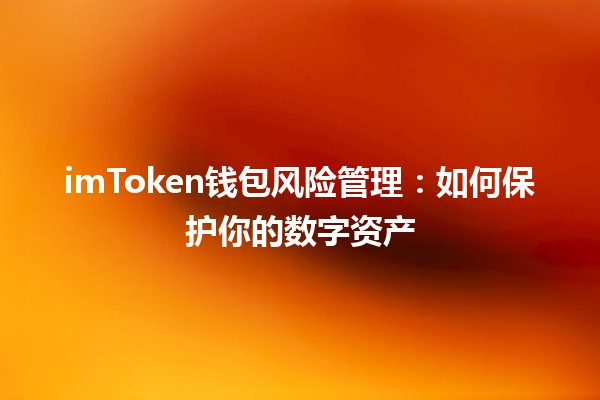 imToken钱包风险管理：如何保护你的数字资产🔒💼