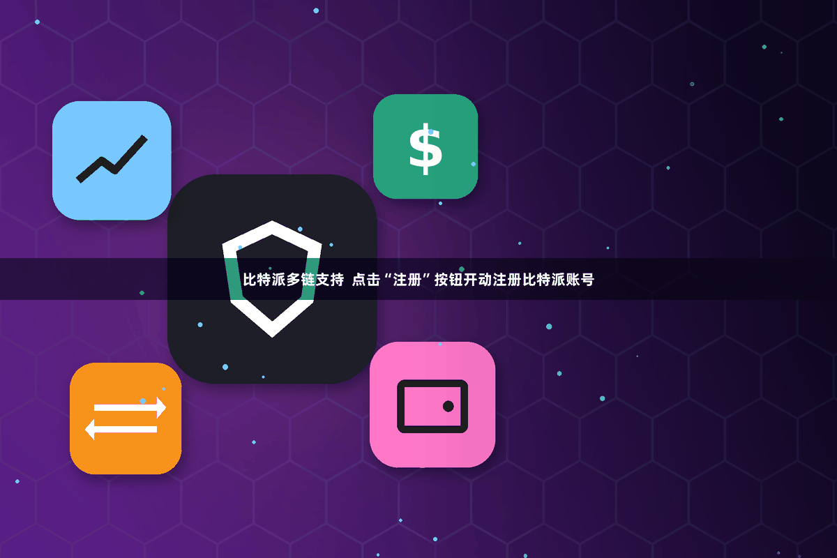 比特派多链支持  点击“注册”按钮开动注册比特派账号